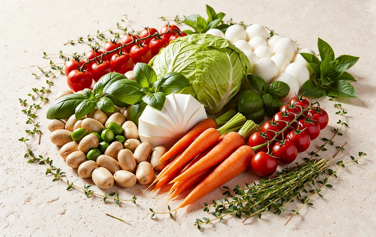 Friss alapanyagok és egészséges táplálkozás